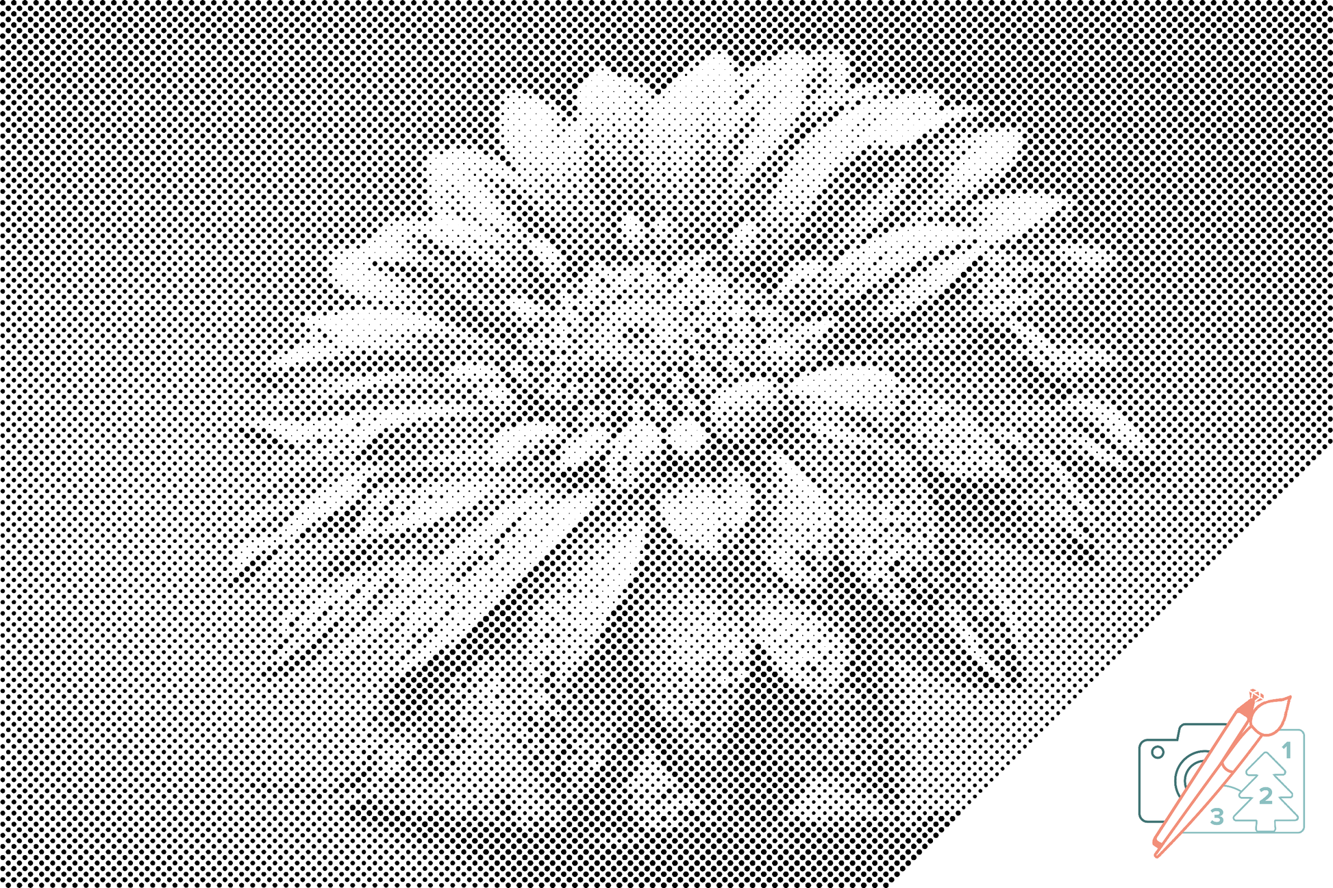Dotting - Regnbueblomst