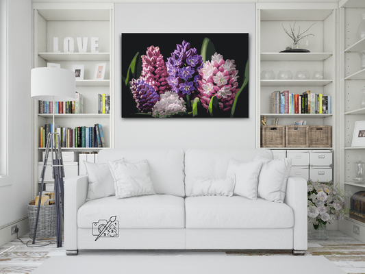 Paint by number - Hyacinter