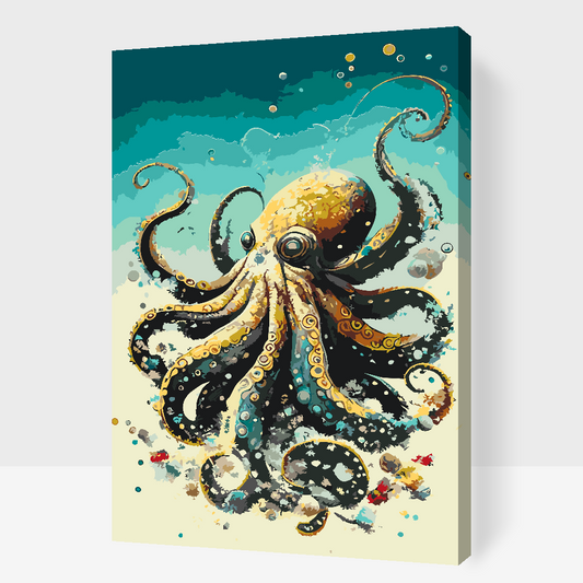 Paint by number - Octopus 2