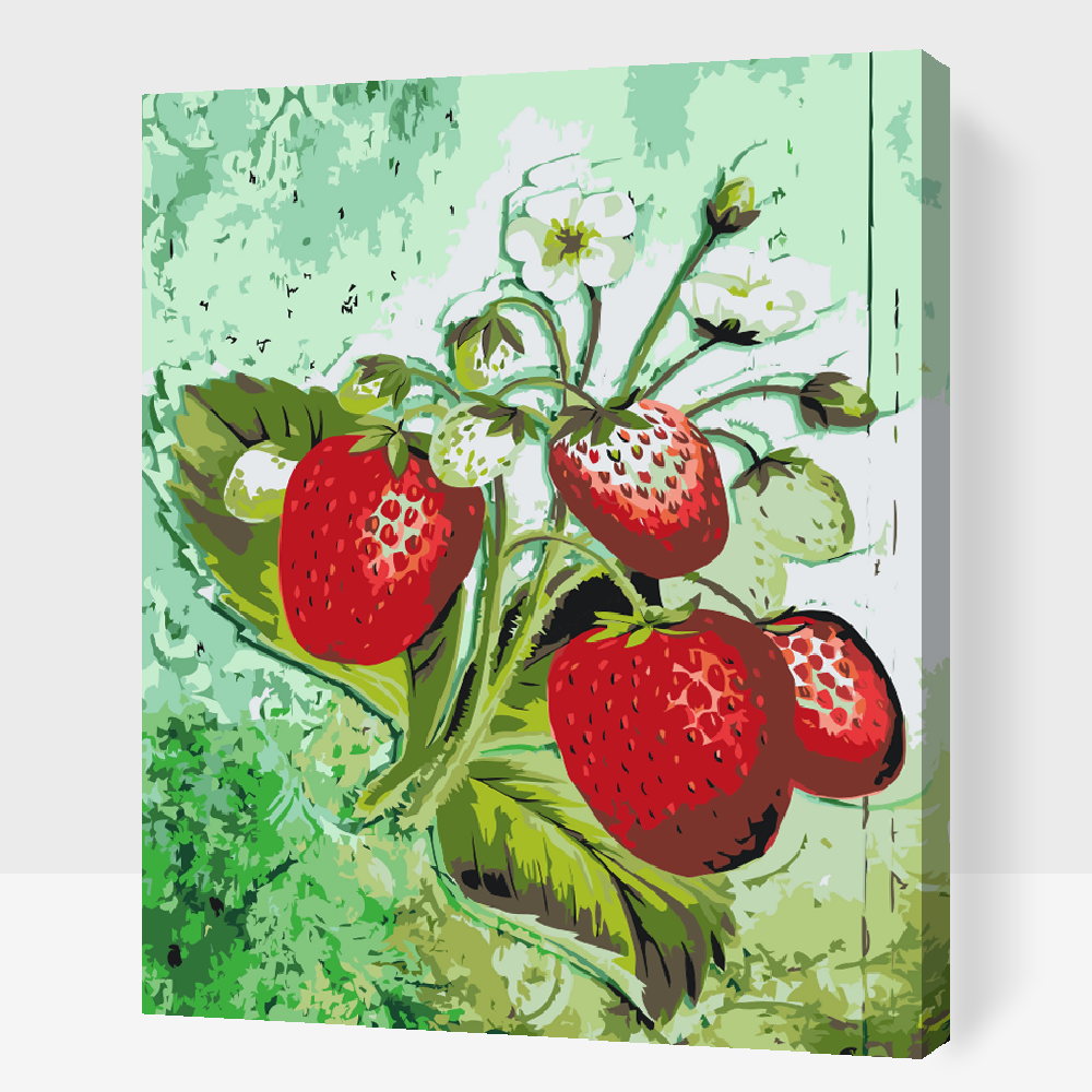 Paint by number - Jordbærsæsonen
