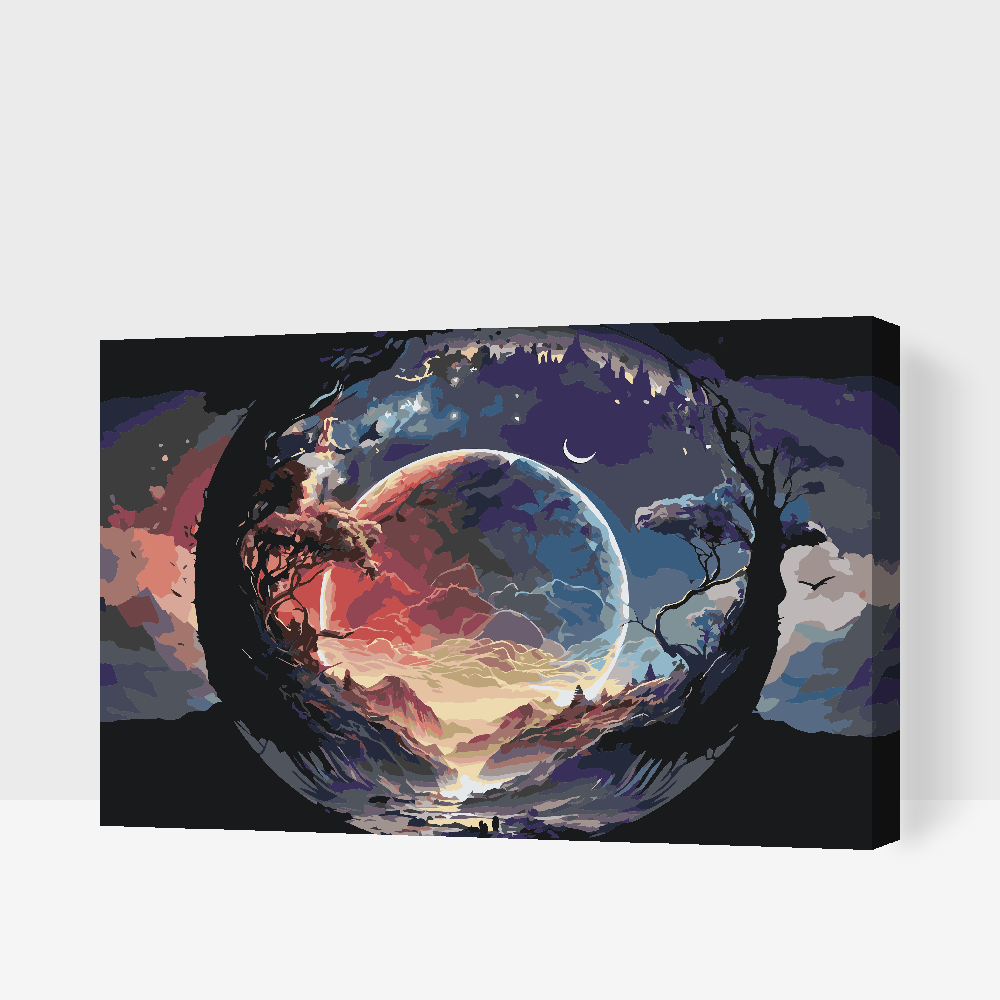 Paint by number - En magisk fuldmåne