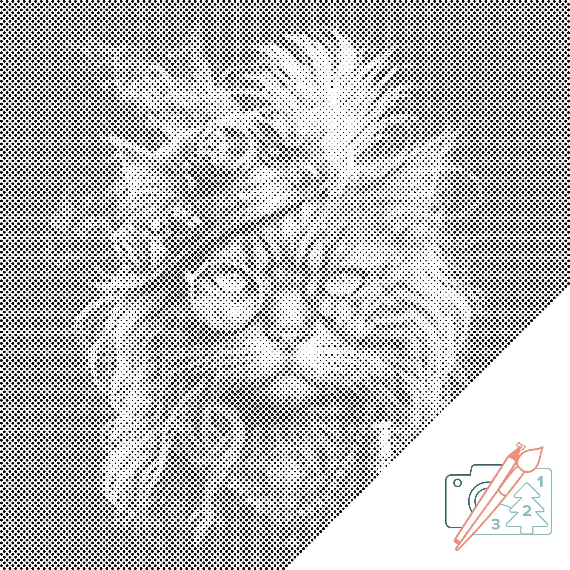 Dotting - Punk Cat
