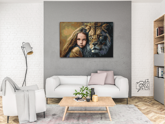 Paint by number - Loyale venner