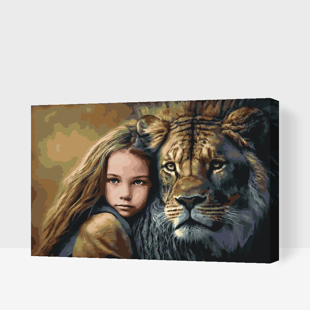 Paint by number - Loyale venner