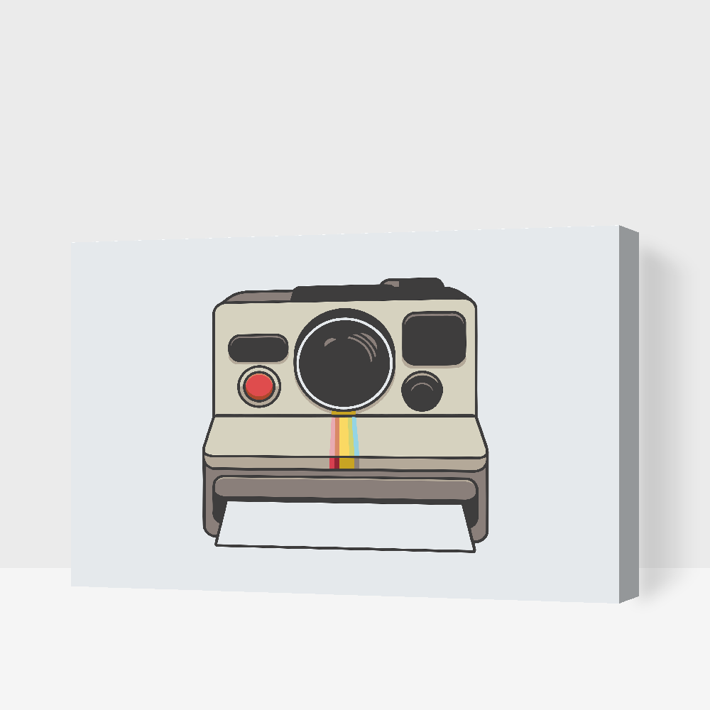 Paint by number - Polaroid