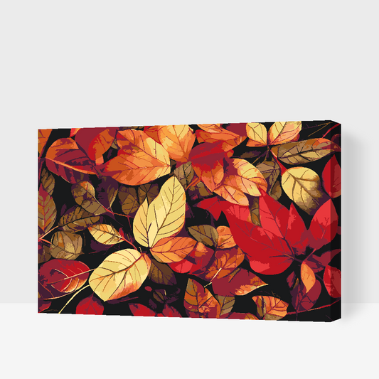 Paint by number - Efterår i farver