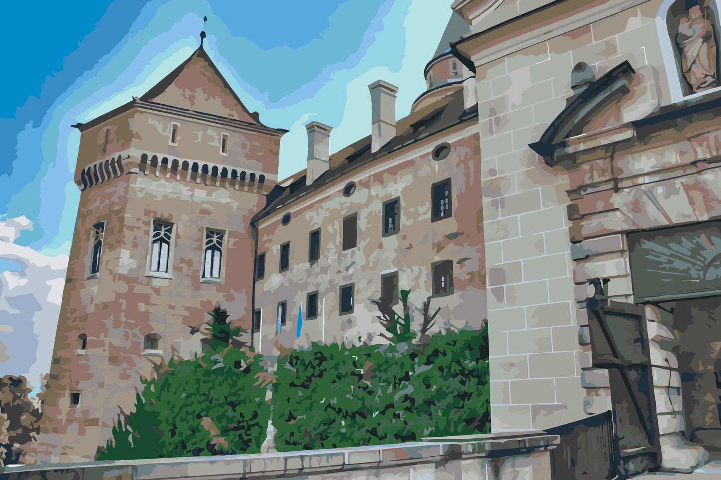 Paint by number - Bojnice Slot 2