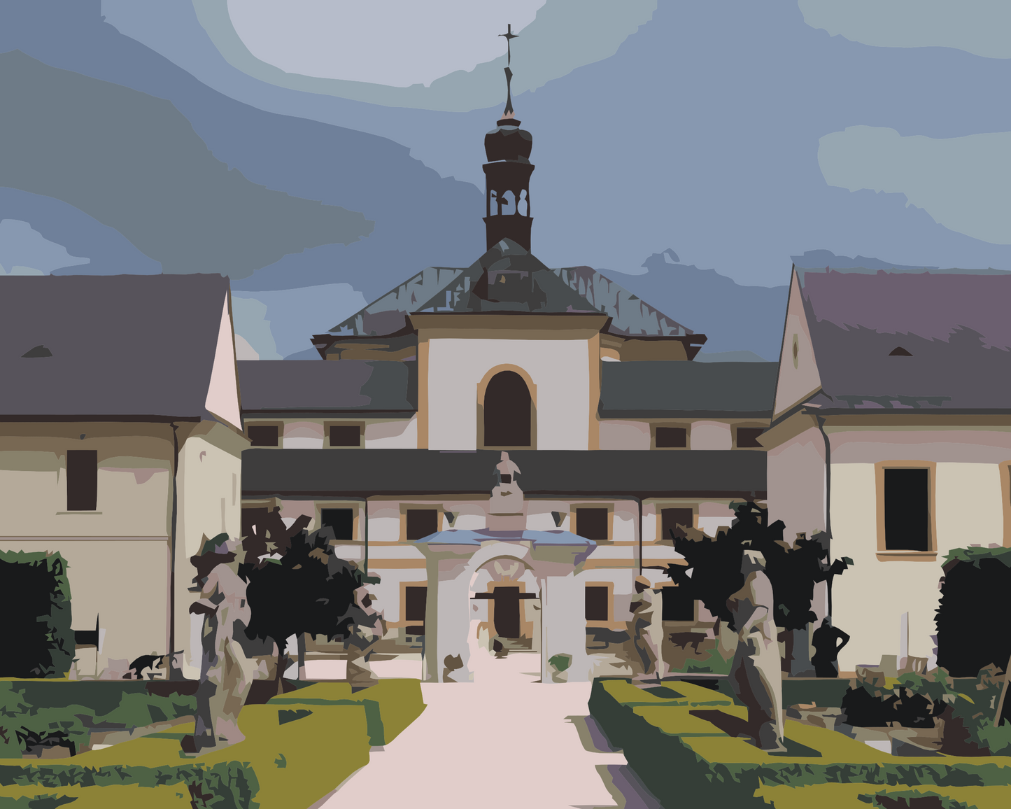 Paint by number - Kuks Slot