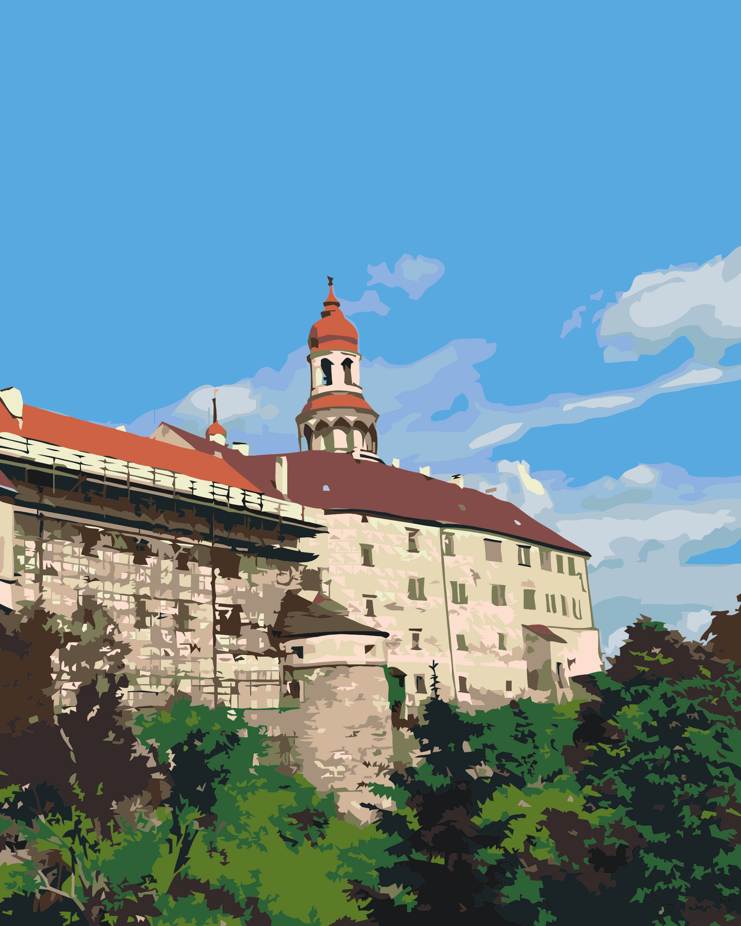 Paint by number - Náchod Slot