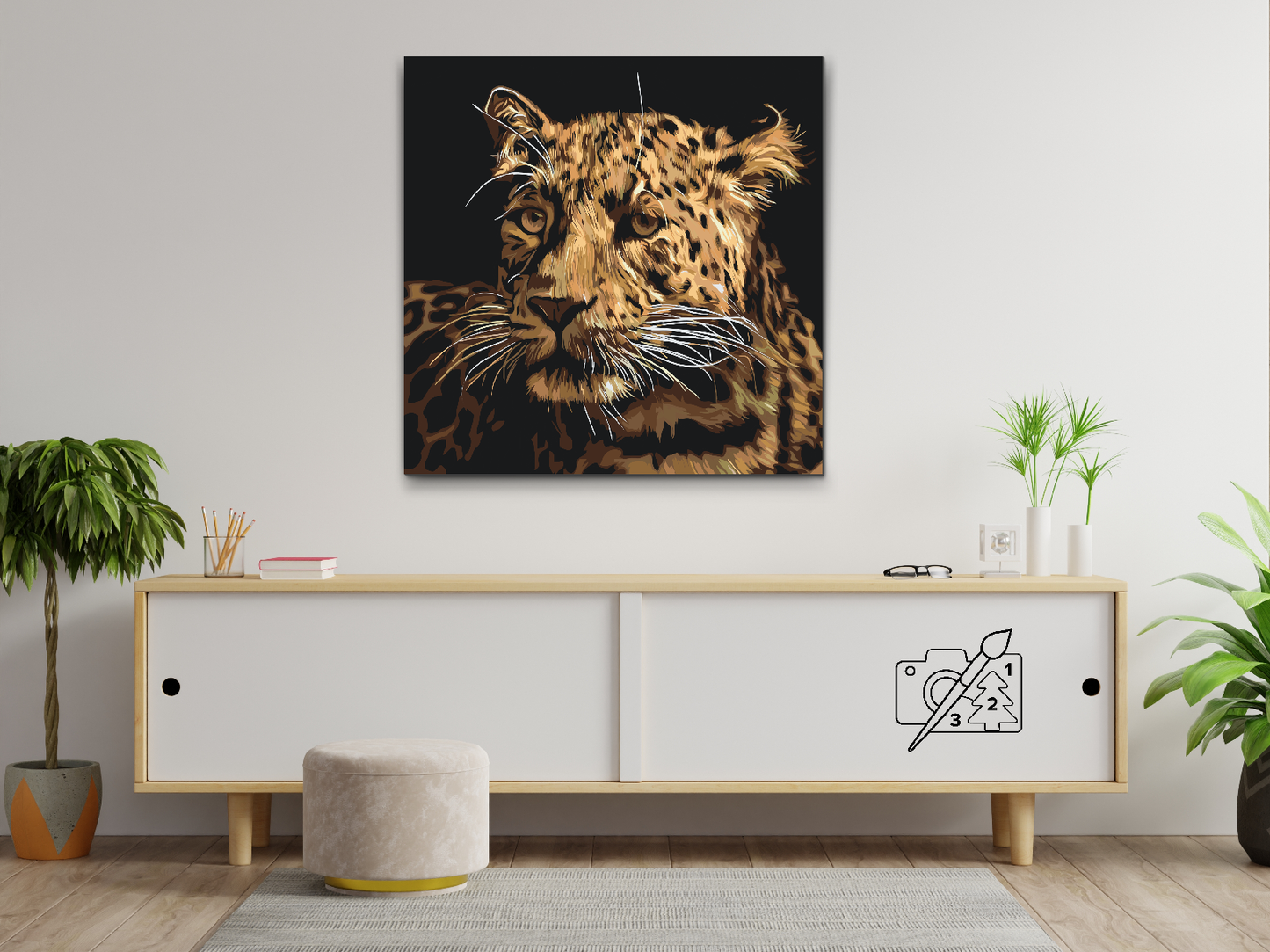 Paint by number - Jaguar
