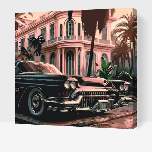 Paint by number - Cadillac