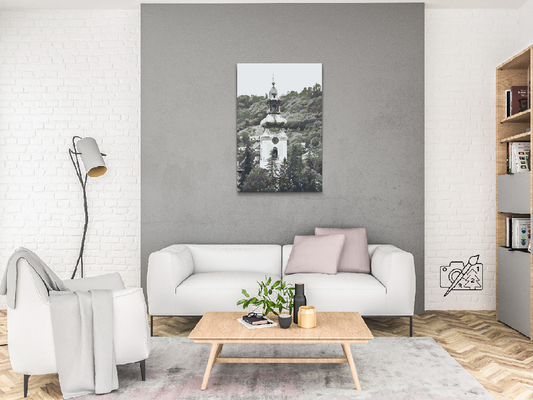 Paint by number - Kirke i Banská Štiavnica, Slovakiet