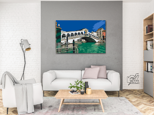Paint by number - Ponte de Rialte 1