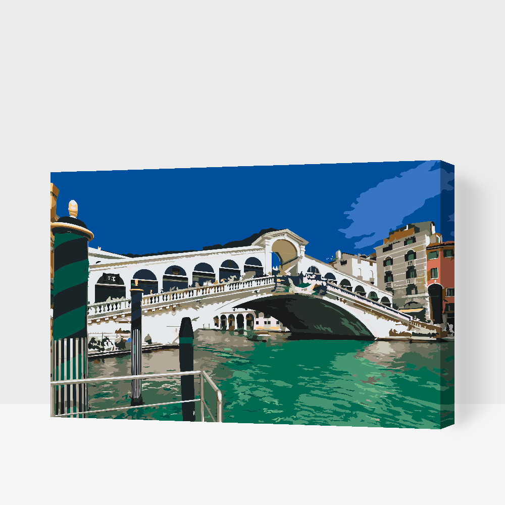 Paint by number - Ponte de Rialte 1