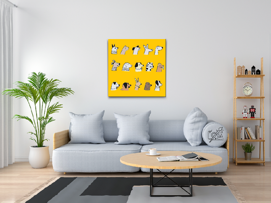 Paint by number - Hunderacer