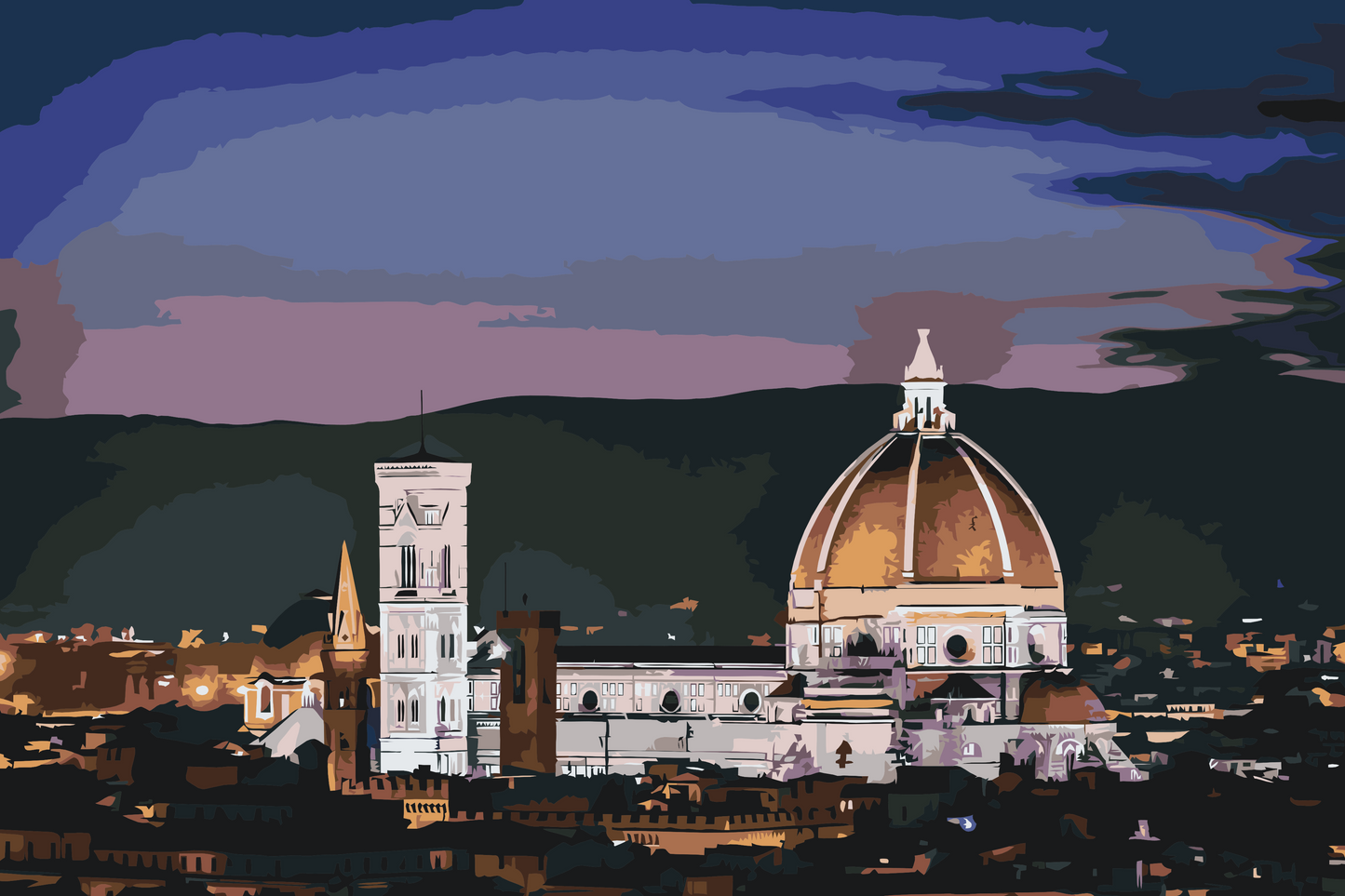 Paint by number - Nataktive Santa Maria del Fiore