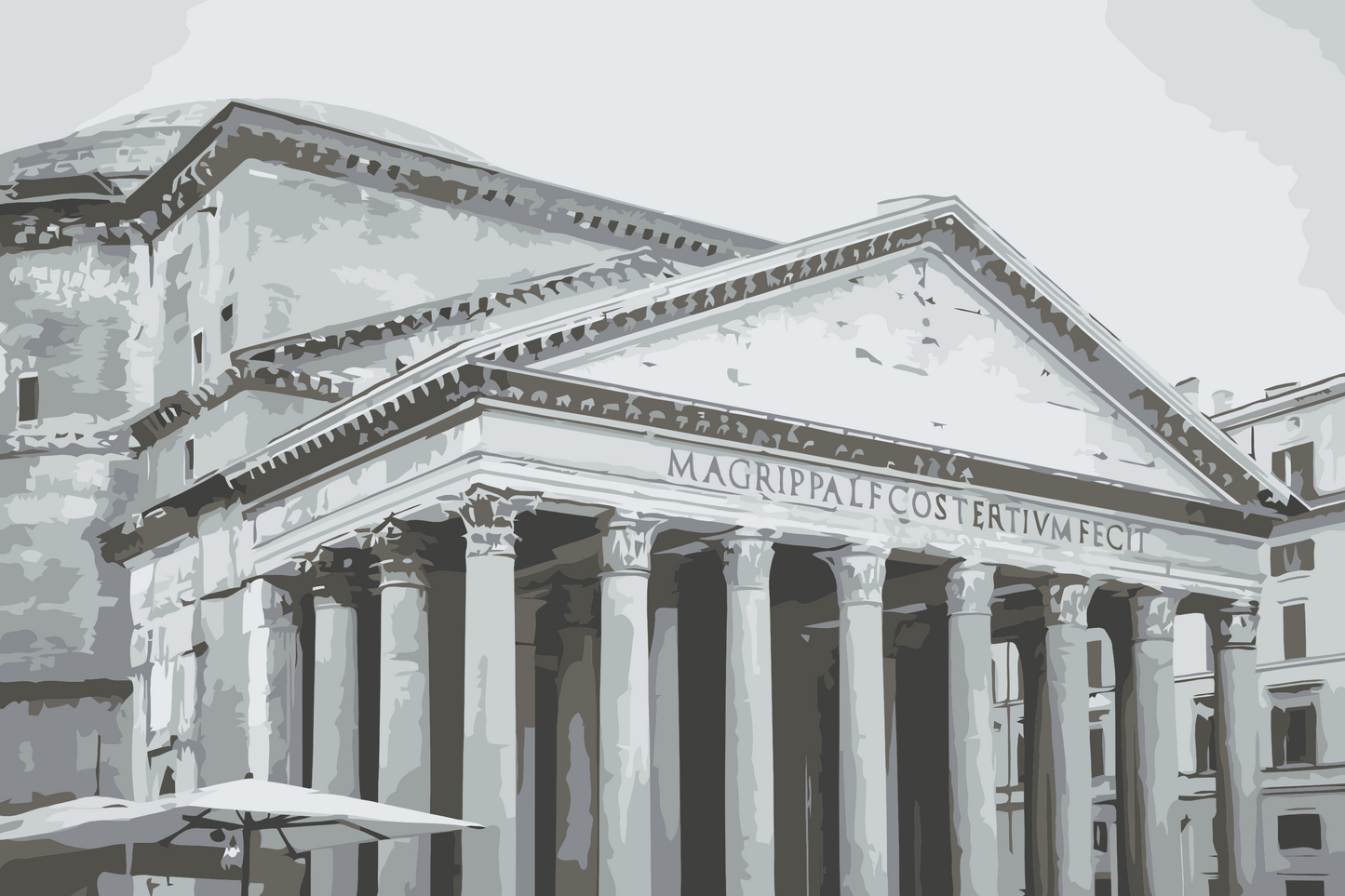 Paint by number - Pantheon 2