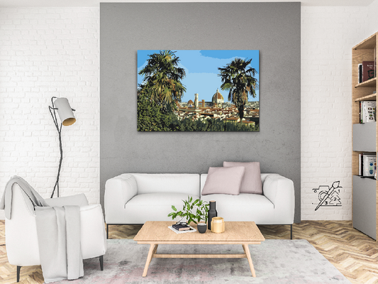 Paint by number - Udsigt over Italiens skønhed