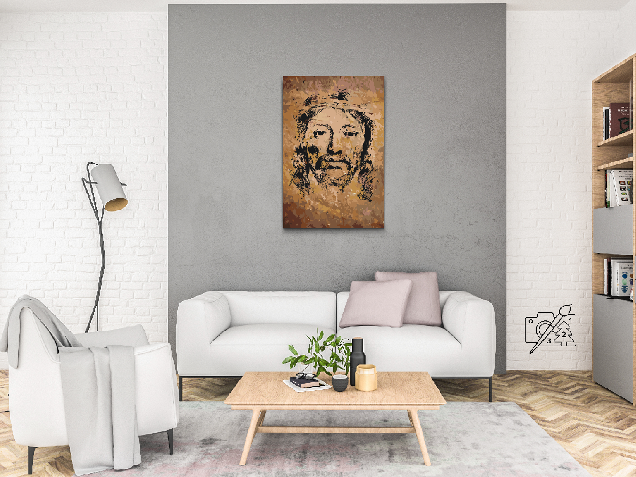 Paint by number - Jesus Kristus
