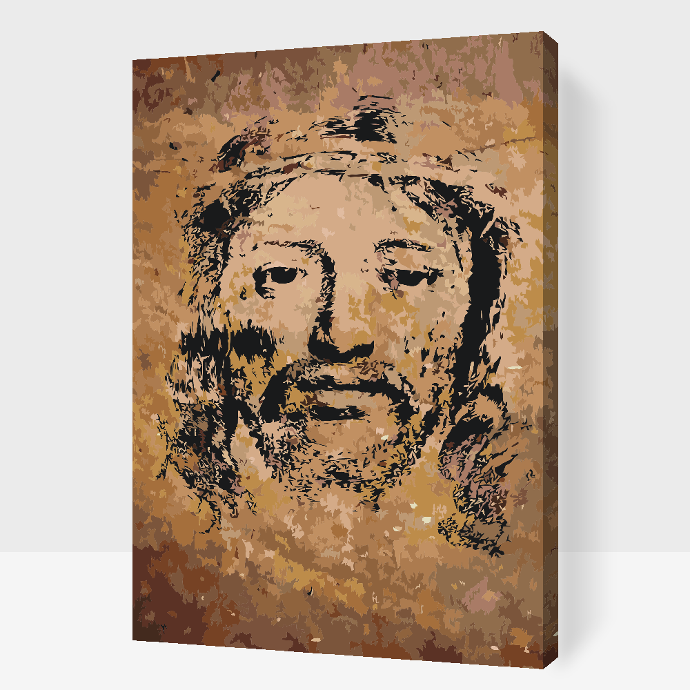Paint by number - Jesus Kristus