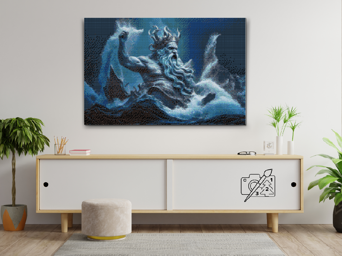 Diamond Paint - Poseidon 3