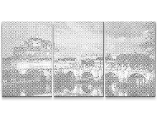 Dotting - Castel Sant'Angelo i Rom (sæt af 2)