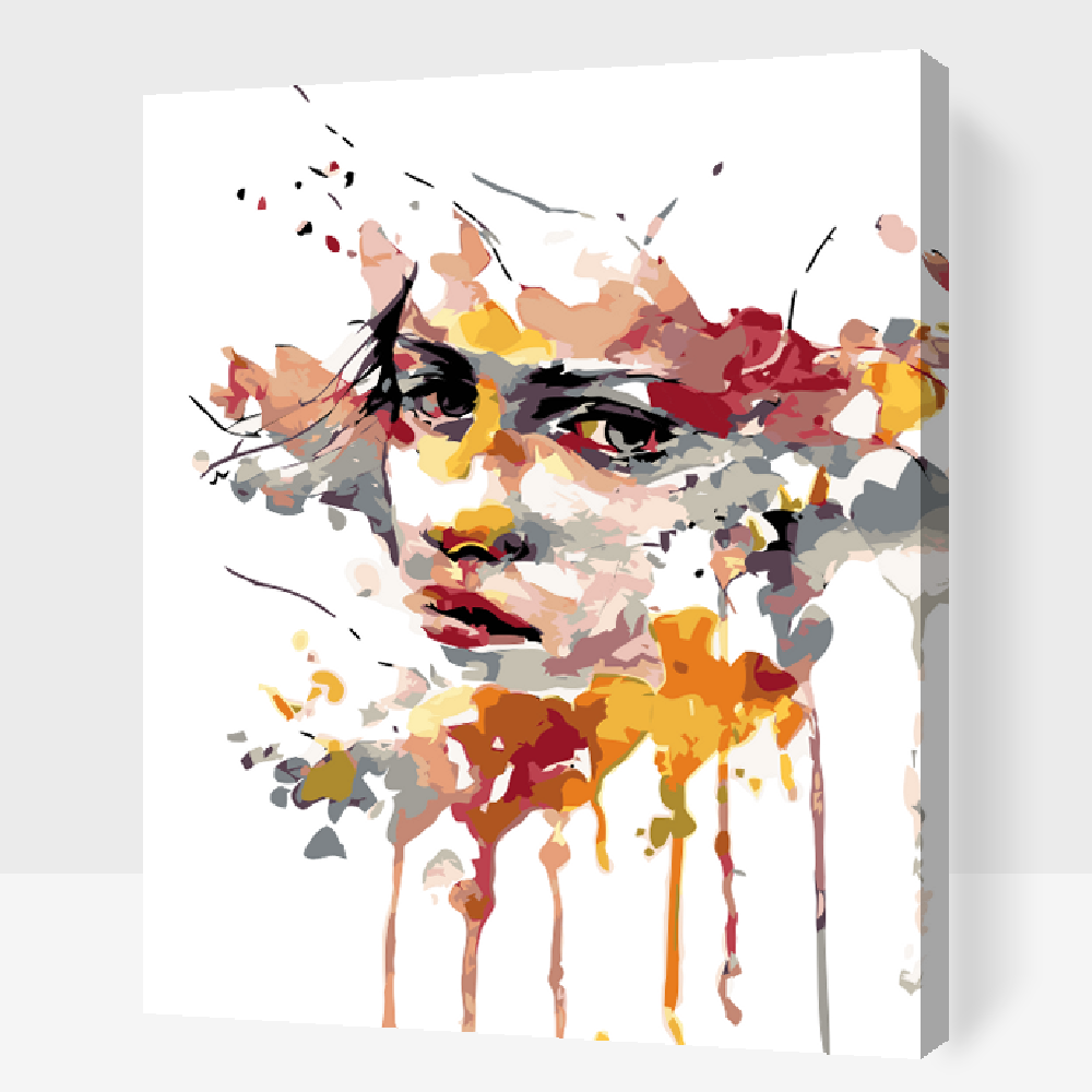 Paint by number - Mystisk Ansigt