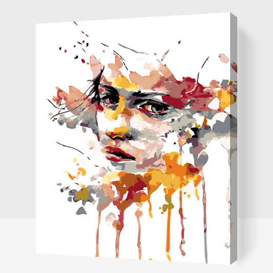 Paint by number - Mystisk Ansigt