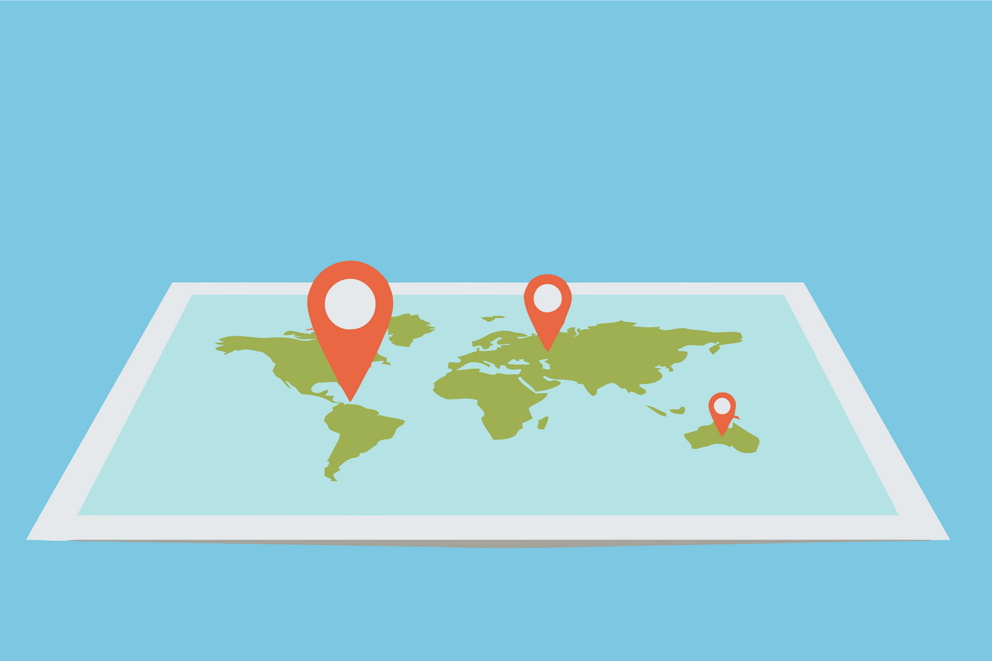 Paint by number - Nål på kortet