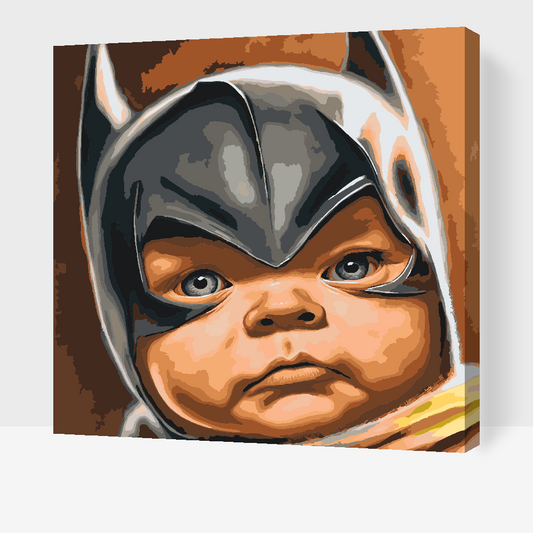 Paint by number - Baby Batman
