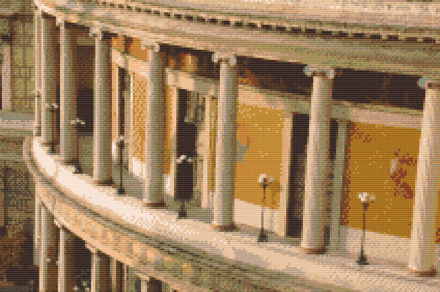 Diamond Paint - Politeama-teatret i Palermo