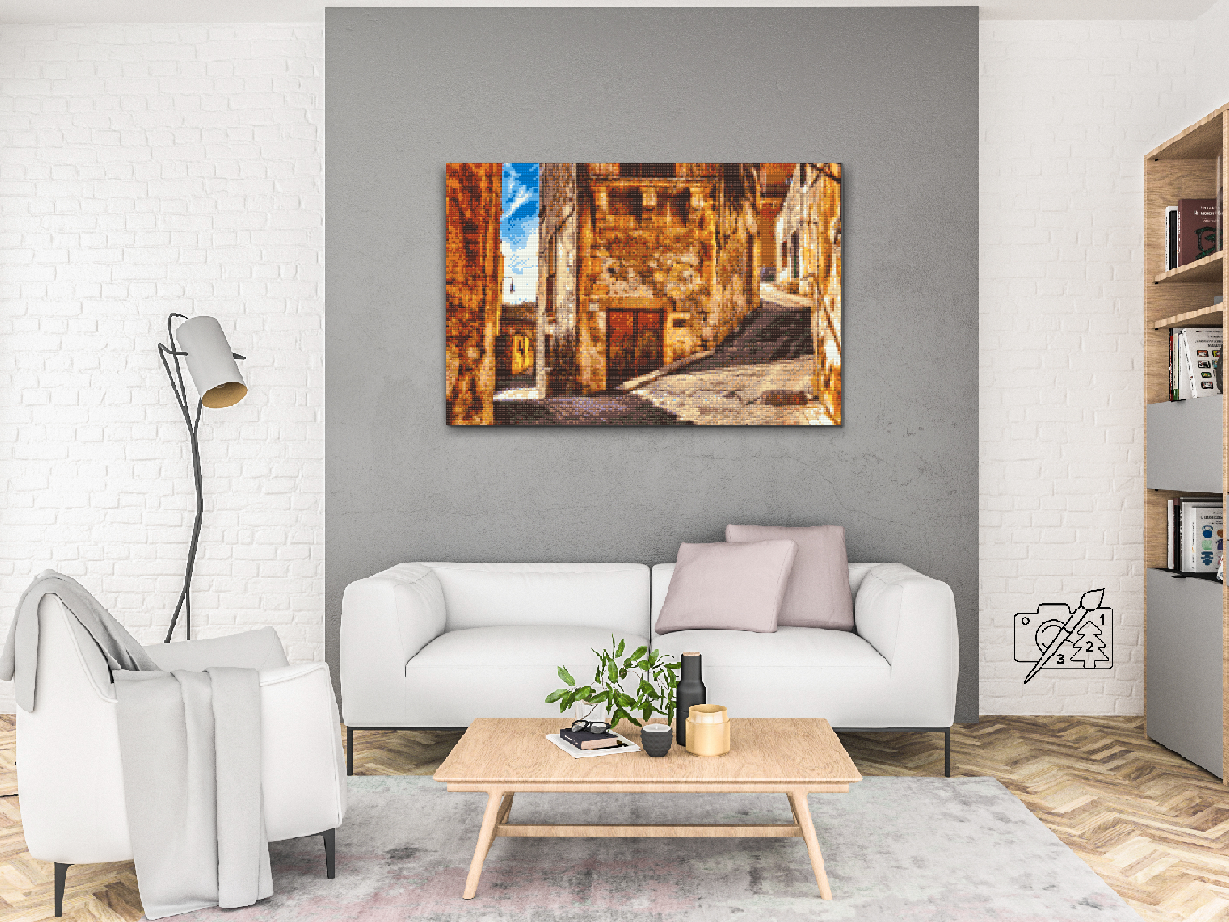 Diamond Paint - En tur til en historisk by