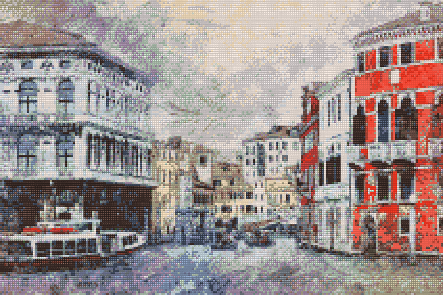 Diamond Paint - Venedig, en malerisk by