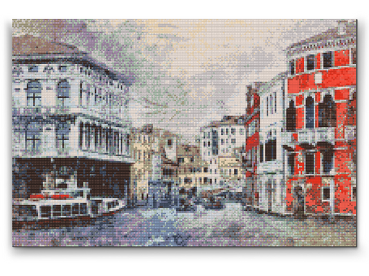 Diamond Paint - Venedig, en malerisk by