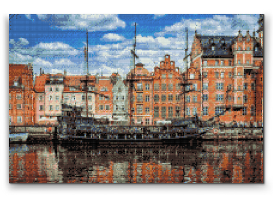 Diamond Paint - Black Pearl galeon, Gdansk