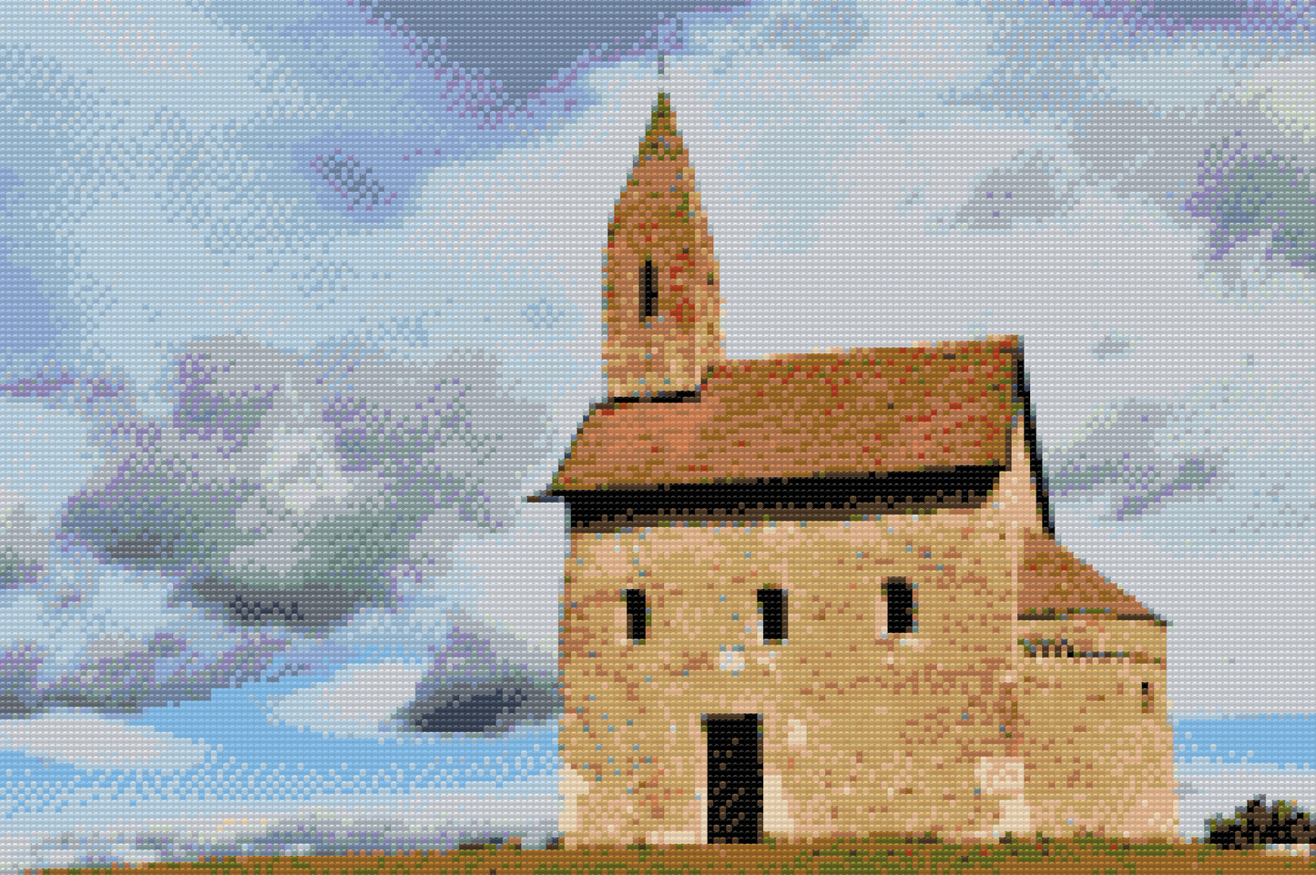 Diamond Paint - Sankt Mikaels ærkeengelkirke