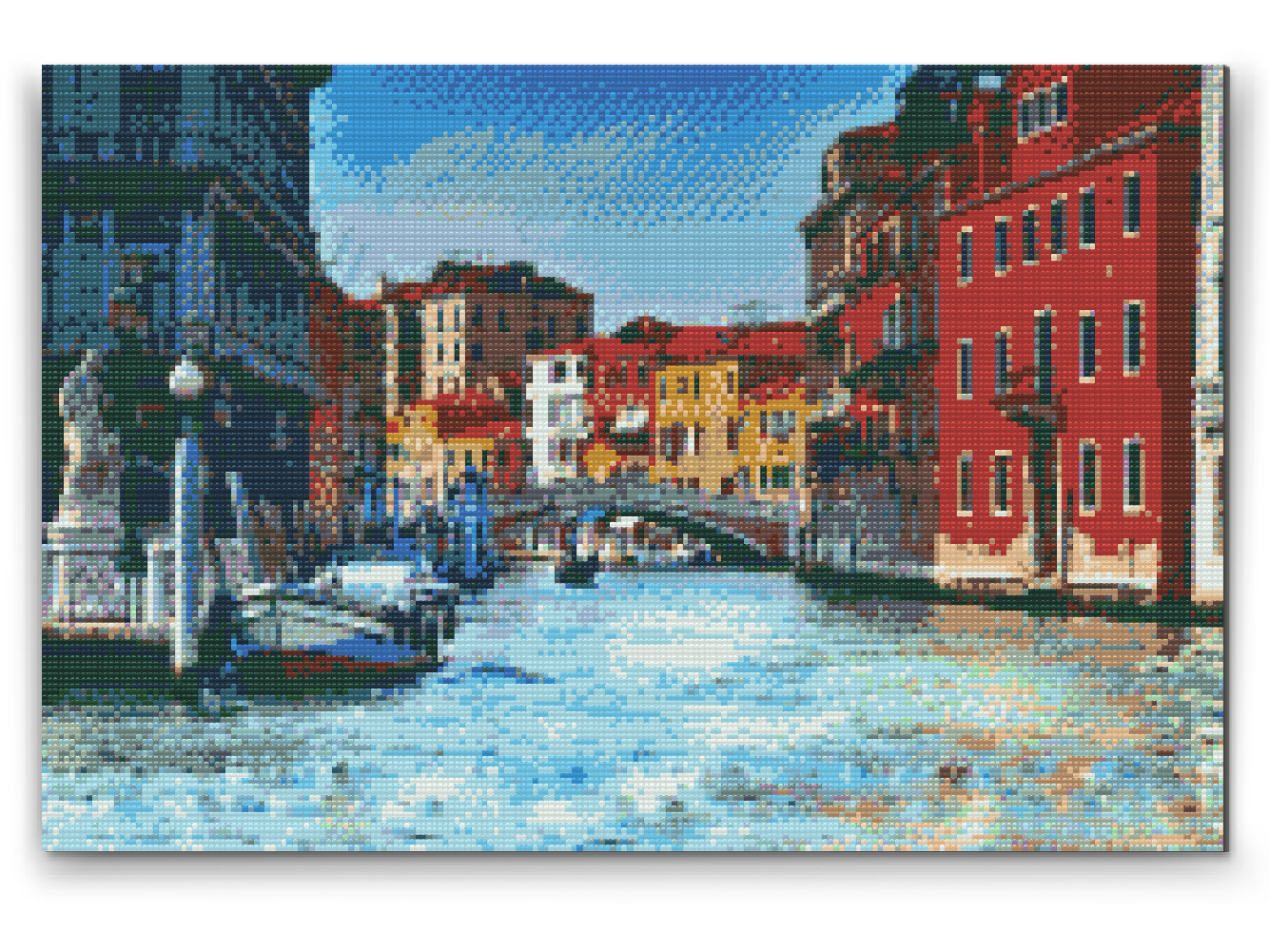 Diamond Paint - Gondoltur i Venedig 1