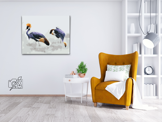 Paint by number - Kongelig Trane