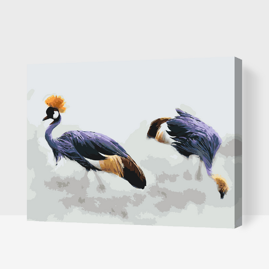 Paint by number - Kongelig Trane