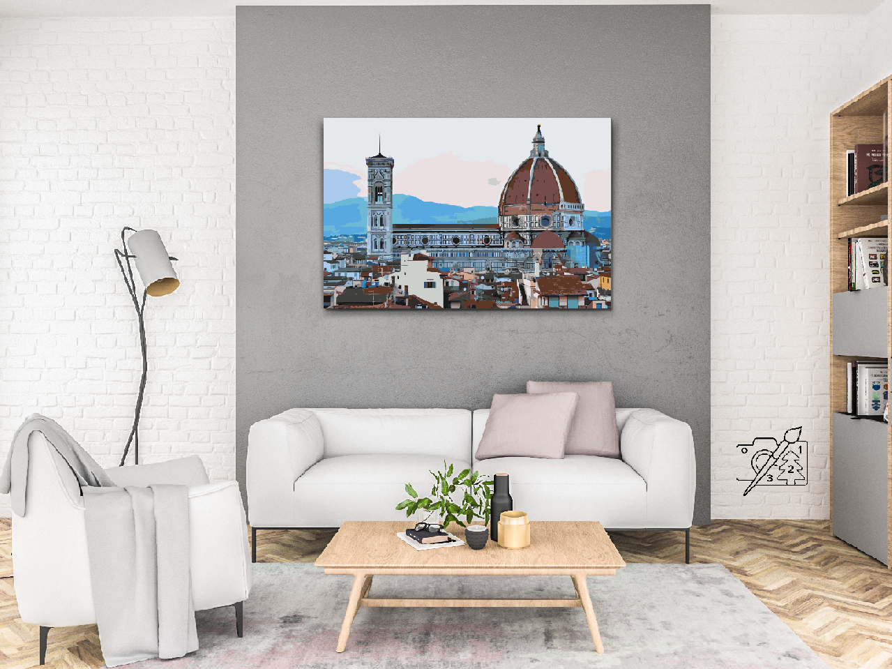 Paint by number - Santa Maria del Fiore 1