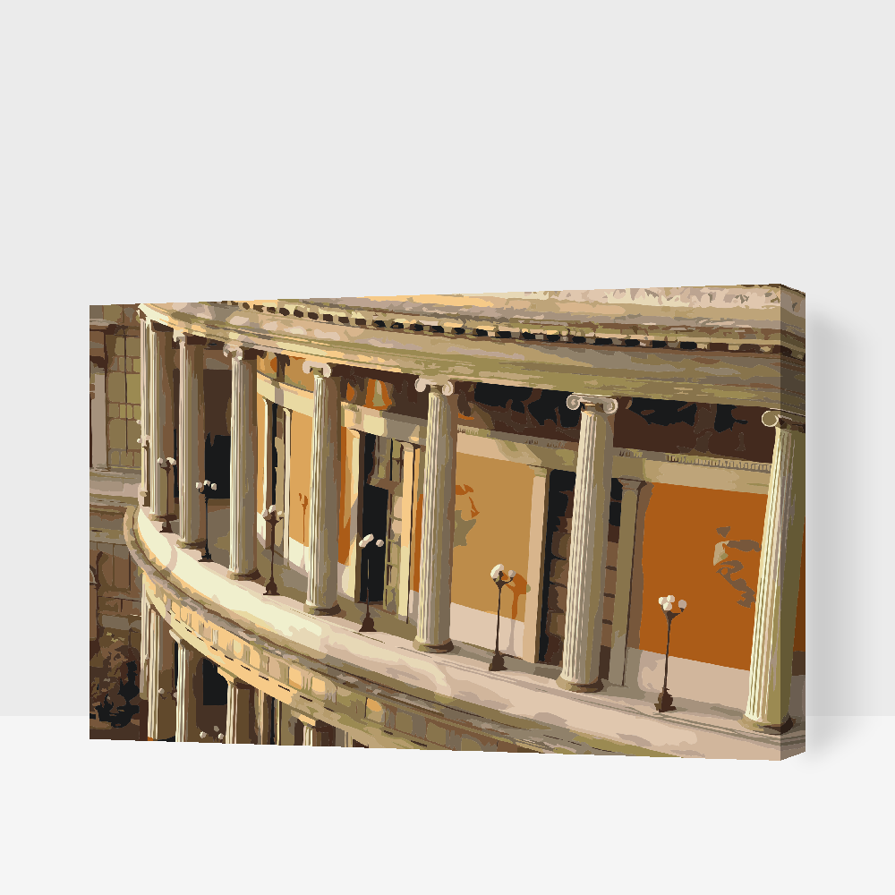 Paint by number - Politeama-teatret i Palermo