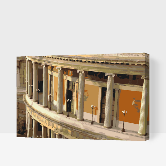 Paint by number - Politeama-teatret i Palermo