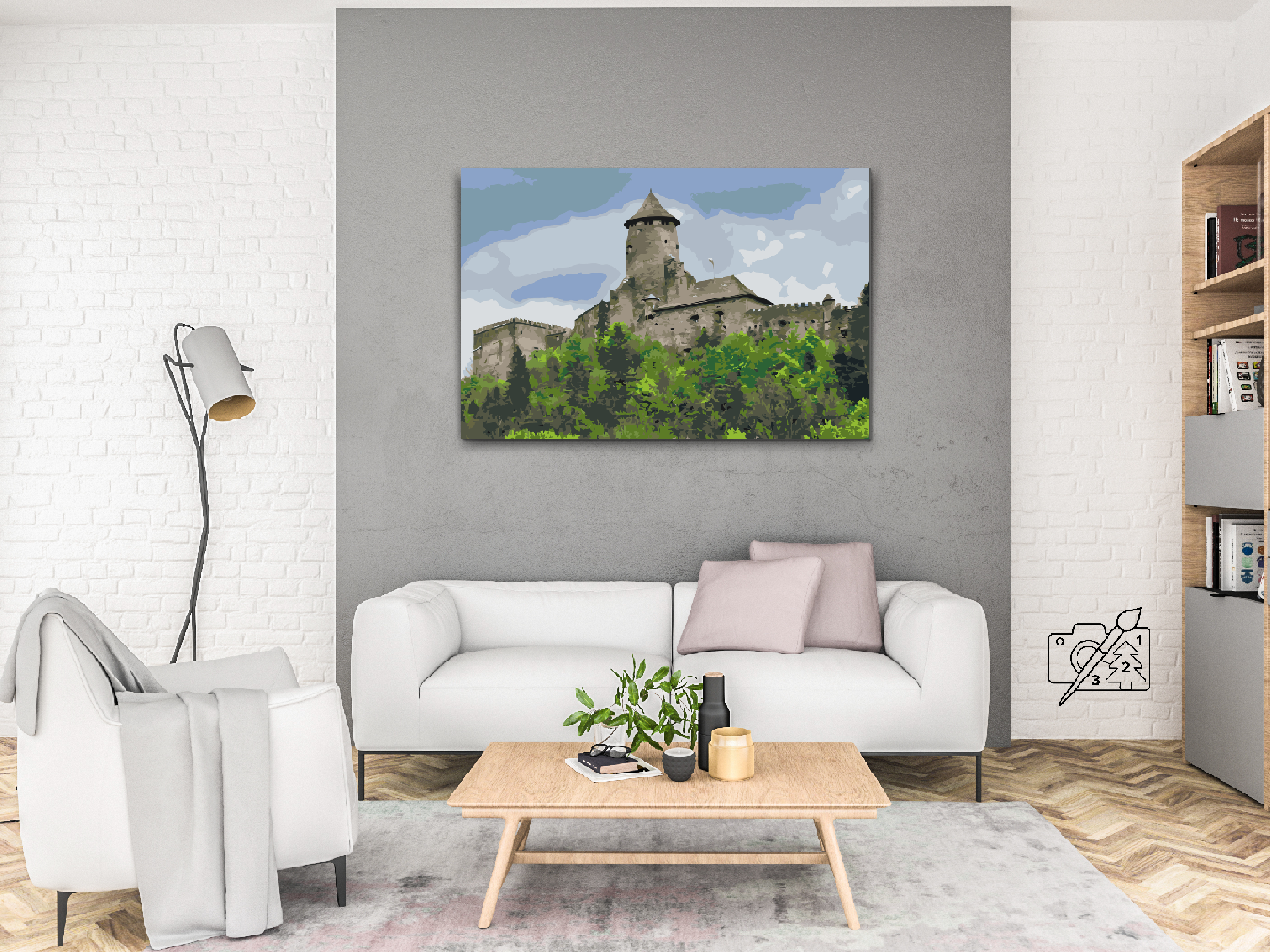 Paint by number - Ľubovňa slot 3