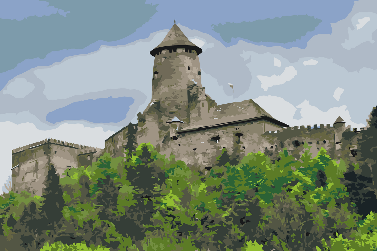 Paint by number - Ľubovňa slot 3