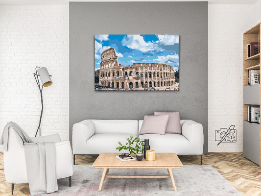 Paint by number - Colosseum