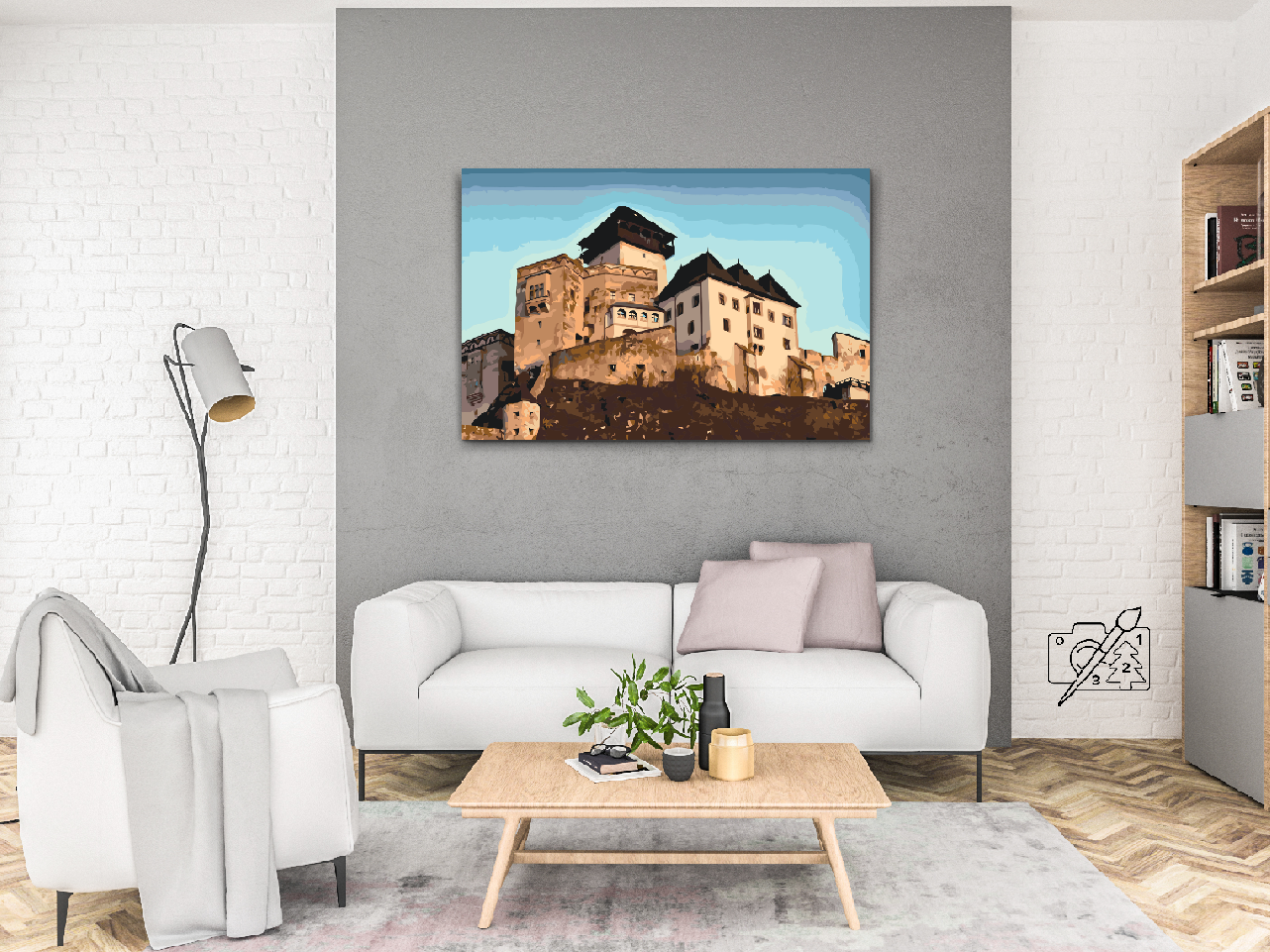 Paint by number - Trenčín Slot