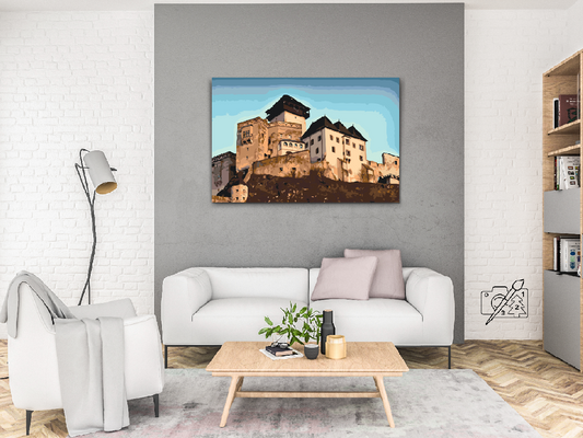 Paint by number - Trenčín Slot