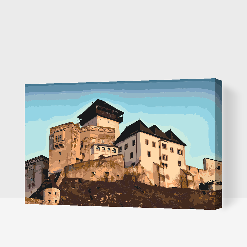 Paint by number - Trenčín Slot