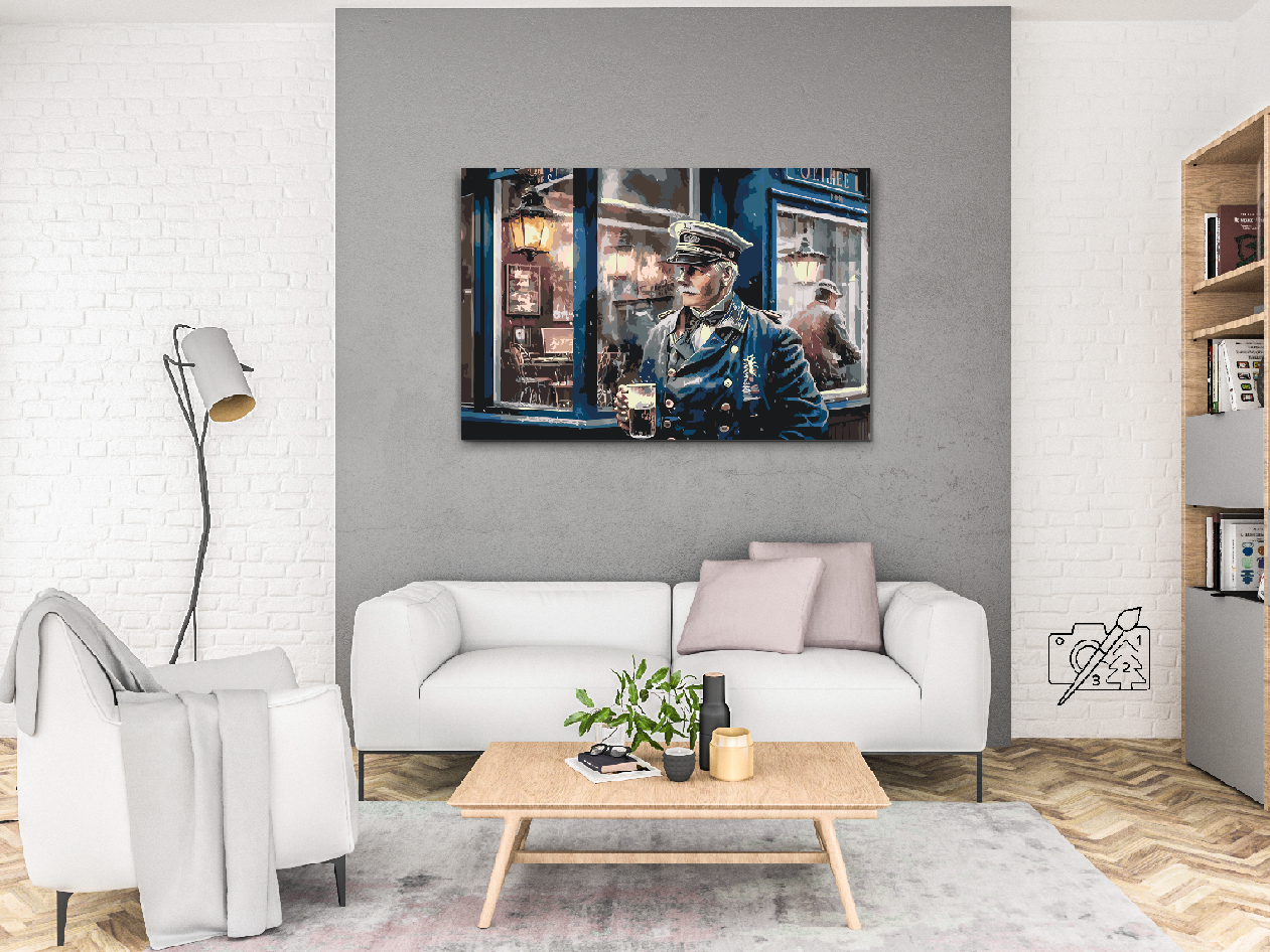 Paint by number - Sømand