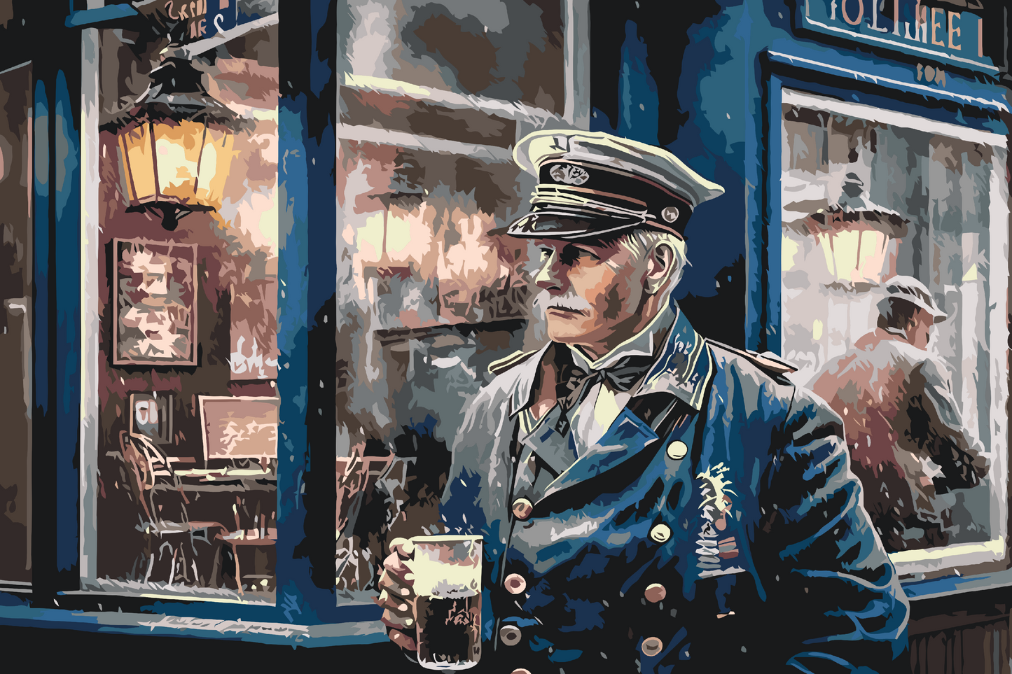 Paint by number - Sømand